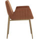 Lucano Belfast Rust Dining Armchair